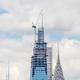 One Vanderbilt, the tallest office tower in midtown Manhattan tops up.